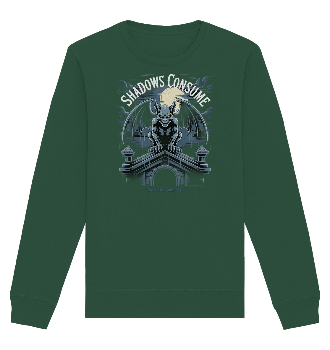 Shadows Consume – Die Wächter der vergessenen Kathedrale - Organic Basic Unisex Sweatshirt | Sweatshirts | Dark Shadows Arts