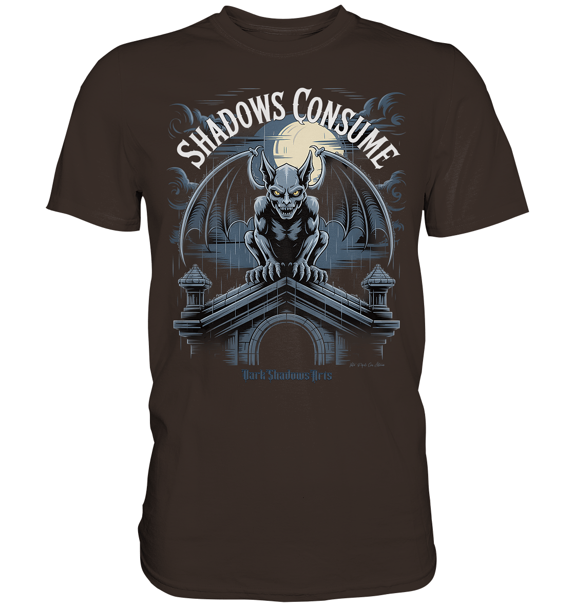 Shadows Consume – Die Wächter der vergessenen Kathedrale - Premium Shirt | Unisex - Shirts | Dark Shadows Arts