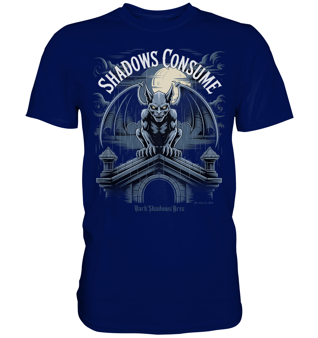 Shadows Consume – Die Wächter der vergessenen Kathedrale - Premium Shirt | Unisex - Shirts | Dark Shadows Arts
