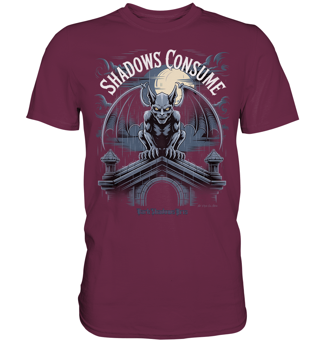 Shadows Consume – Die Wächter der vergessenen Kathedrale - Premium Shirt | Unisex - Shirts | Dark Shadows Arts