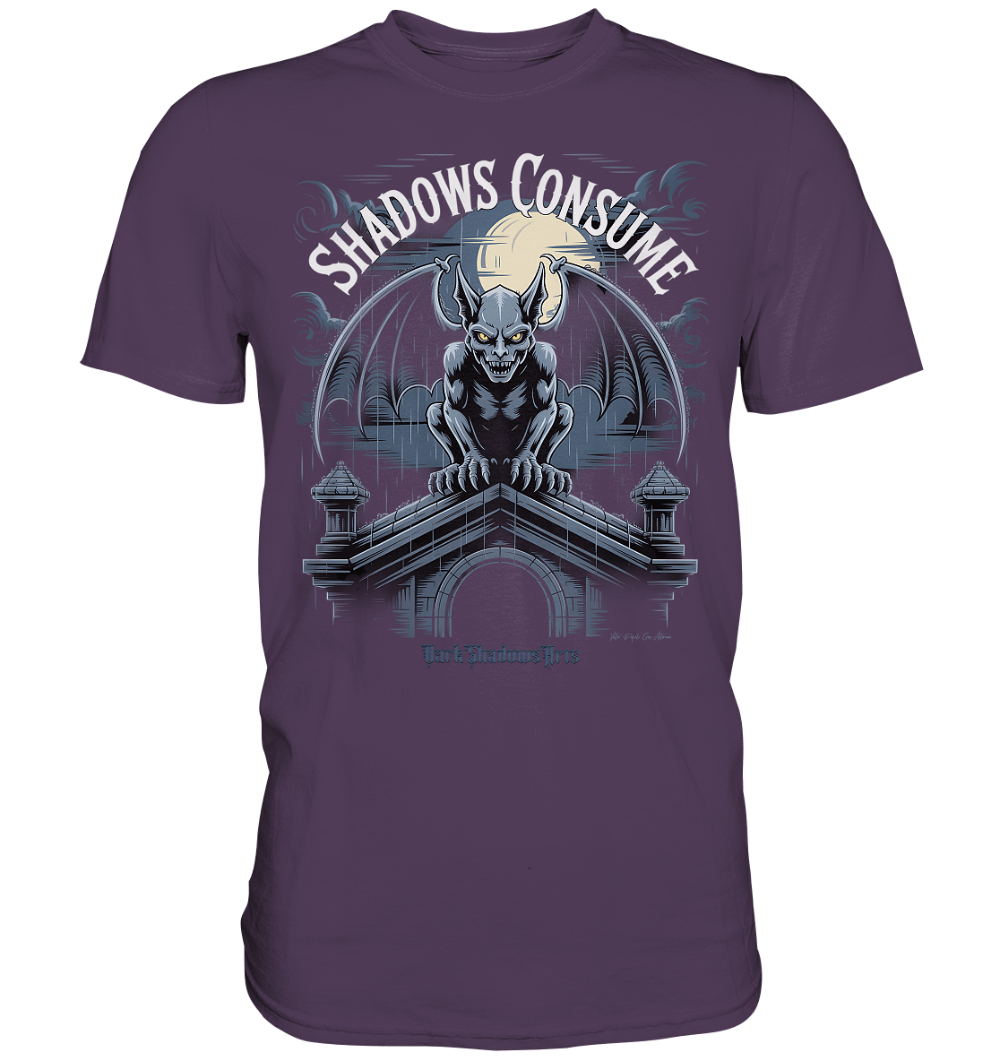 Shadows Consume – Die Wächter der vergessenen Kathedrale - Premium Shirt | Unisex - Shirts | Dark Shadows Arts