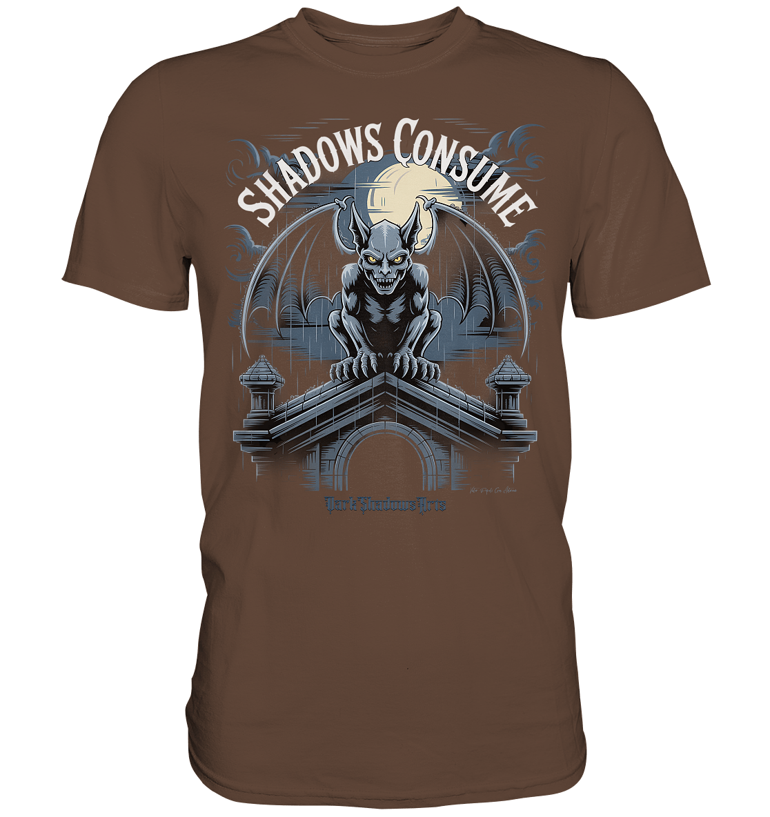 Shadows Consume – Die Wächter der vergessenen Kathedrale - Premium Shirt | Unisex - Shirts | Dark Shadows Arts
