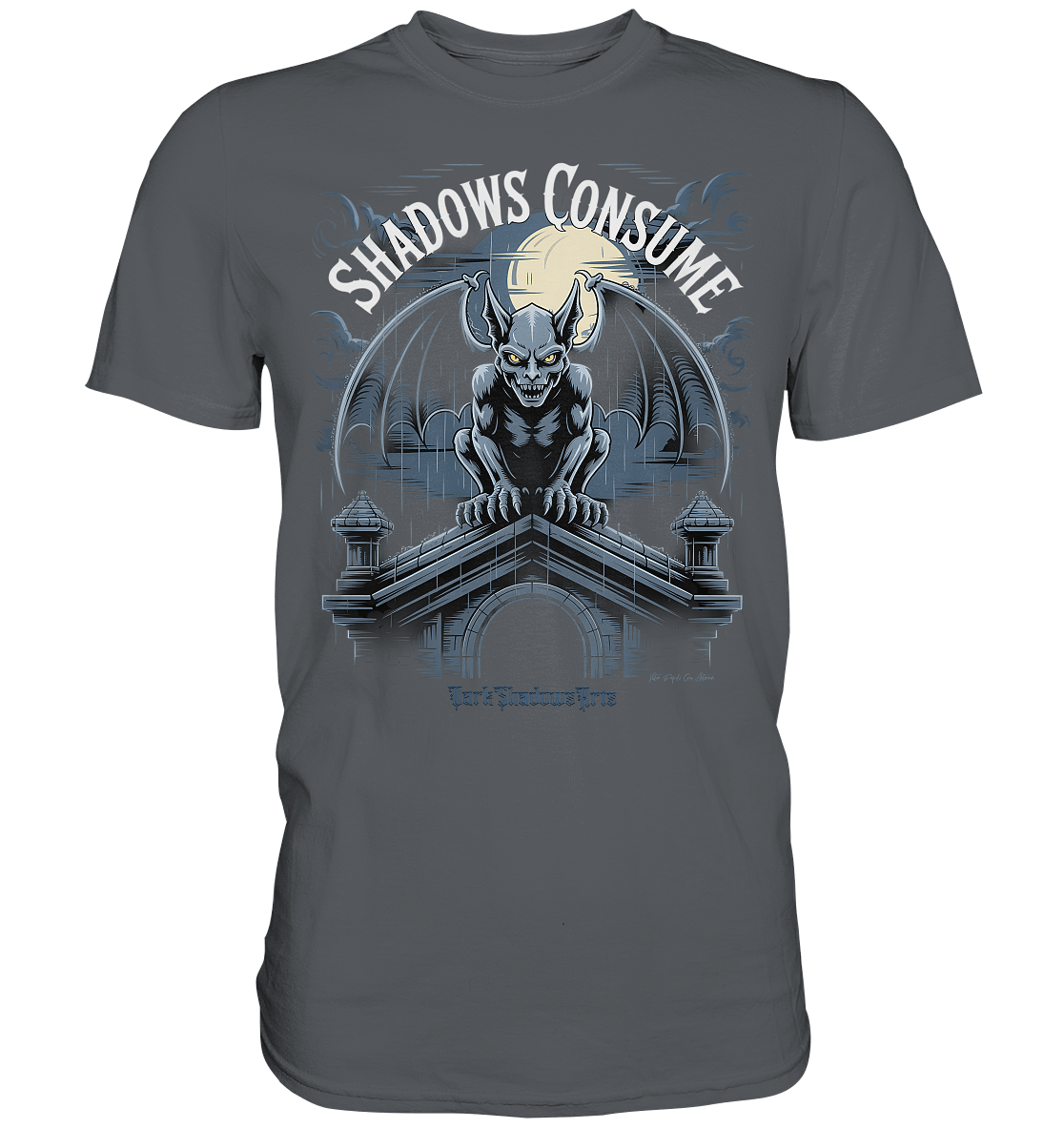 Shadows Consume – Die Wächter der vergessenen Kathedrale - Premium Shirt | Unisex - Shirts | Dark Shadows Arts
