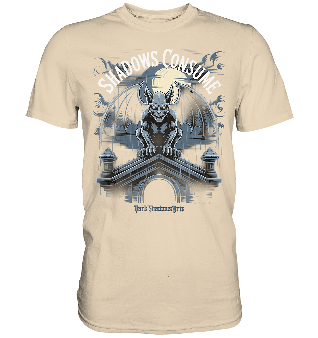 Shadows Consume – Die Wächter der vergessenen Kathedrale - Premium Shirt | Unisex - Shirts | Dark Shadows Arts