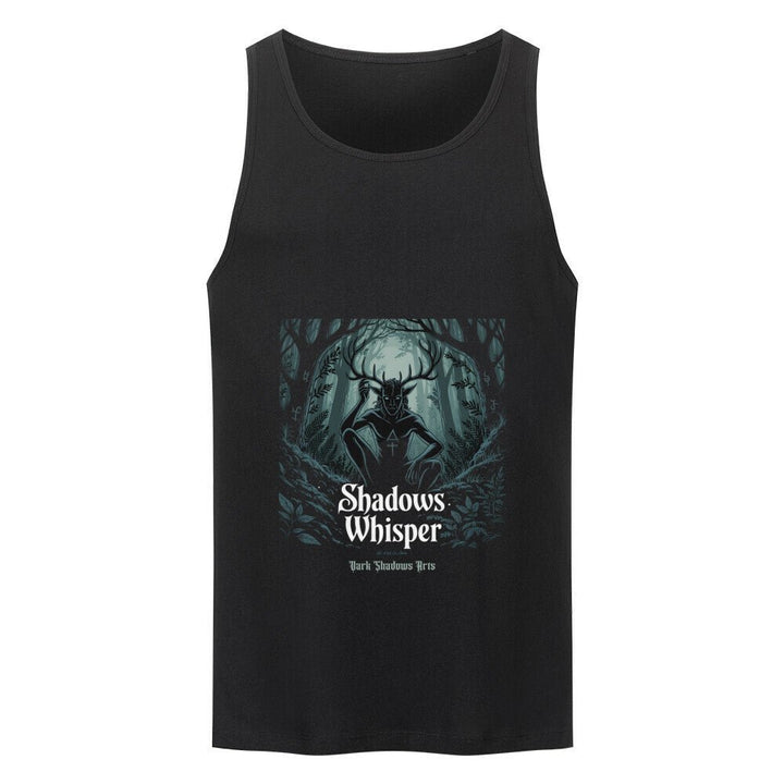 Shadows Whisper – Waldgeist Grillen & okkulte Runen – Premium Organic Tanktop | T-Shirt | Dark Shadows Arts