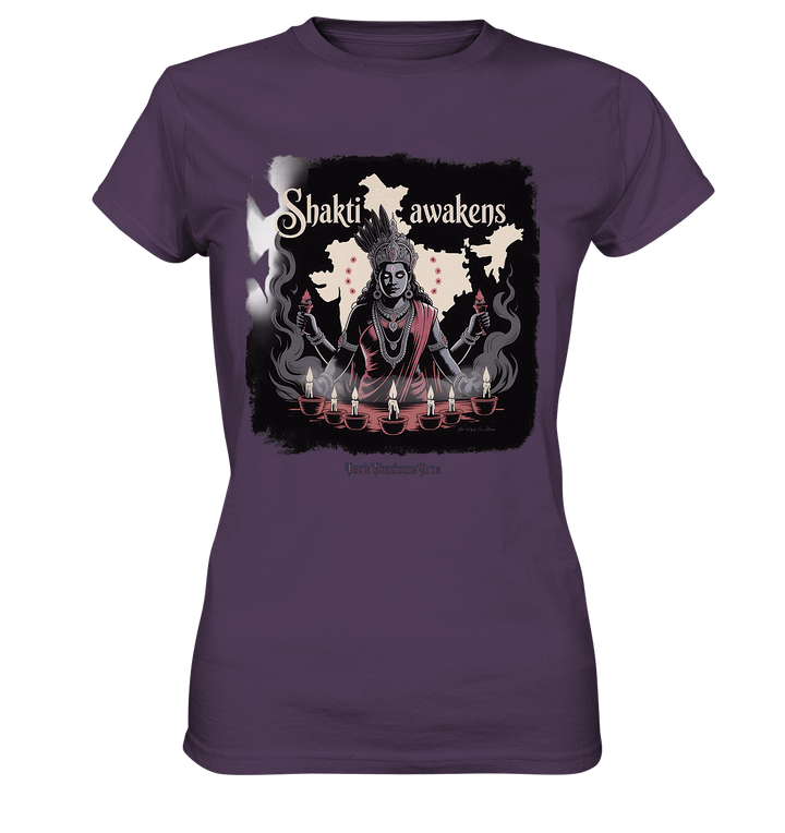 Shakti awakens - Die entfesselte Kraft der göttlichen Energie - Ladies Premium Shirt | Lady - Shirts | Dark Shadows Arts