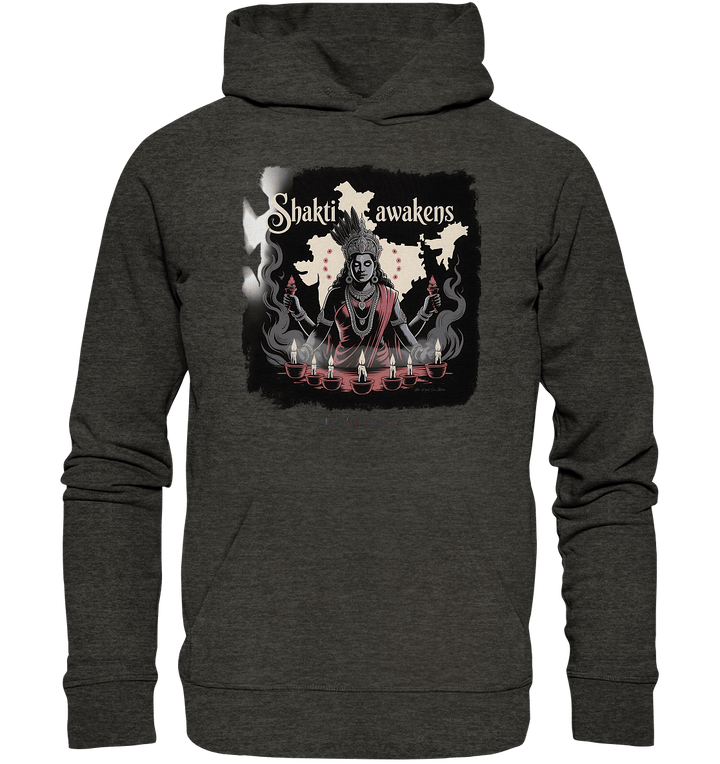 Shakti awakens - Die entfesselte Kraft der göttlichen Energie - Organic Hoodie | Hoodies | Dark Shadows Arts