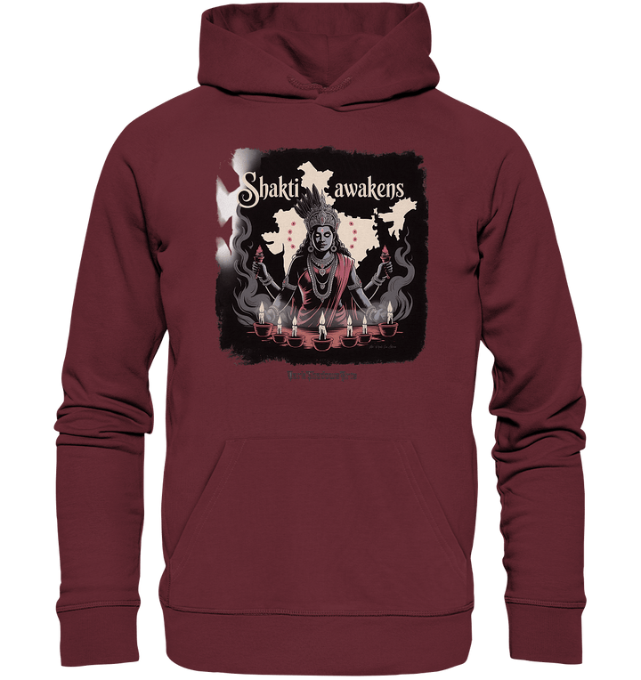 Shakti awakens - Die entfesselte Kraft der göttlichen Energie - Organic Hoodie | Hoodies | Dark Shadows Arts