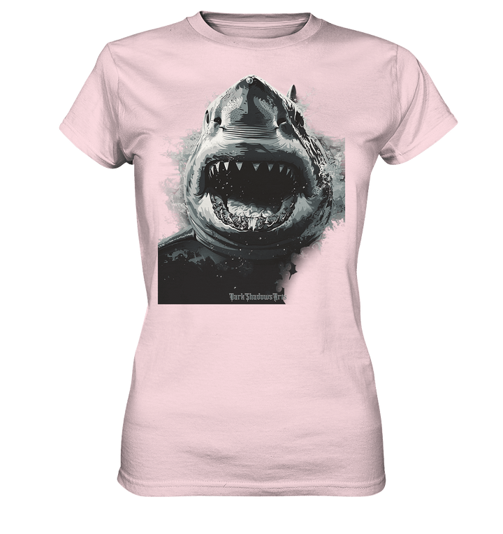 Shark of the Abyss – Die ungezähmte Kraft der Tiefsee - Ladies Premium Shirt | Lady - Shirts | Dark Shadows Arts