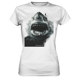 Shark of the Abyss – Die ungezähmte Kraft der Tiefsee - Ladies Premium Shirt | Lady - Shirts | Dark Shadows Arts
