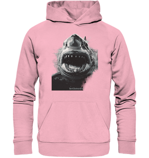 Shark of the Abyss – Die ungezähmte Kraft der Tiefsee - Organic Hoodie | Hoodies | Dark Shadows Arts