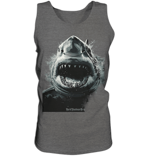 Shark of the Abyss – Die ungezähmte Kraft der Tiefsee - Relaxed Tank Top | Tank - Tops | Dark Shadows Arts