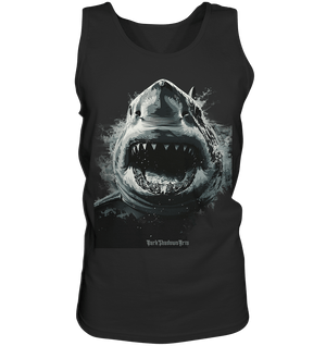 Shark of the Abyss – Die ungezähmte Kraft der Tiefsee - Relaxed Tank Top | Tank - Tops | Dark Shadows Arts