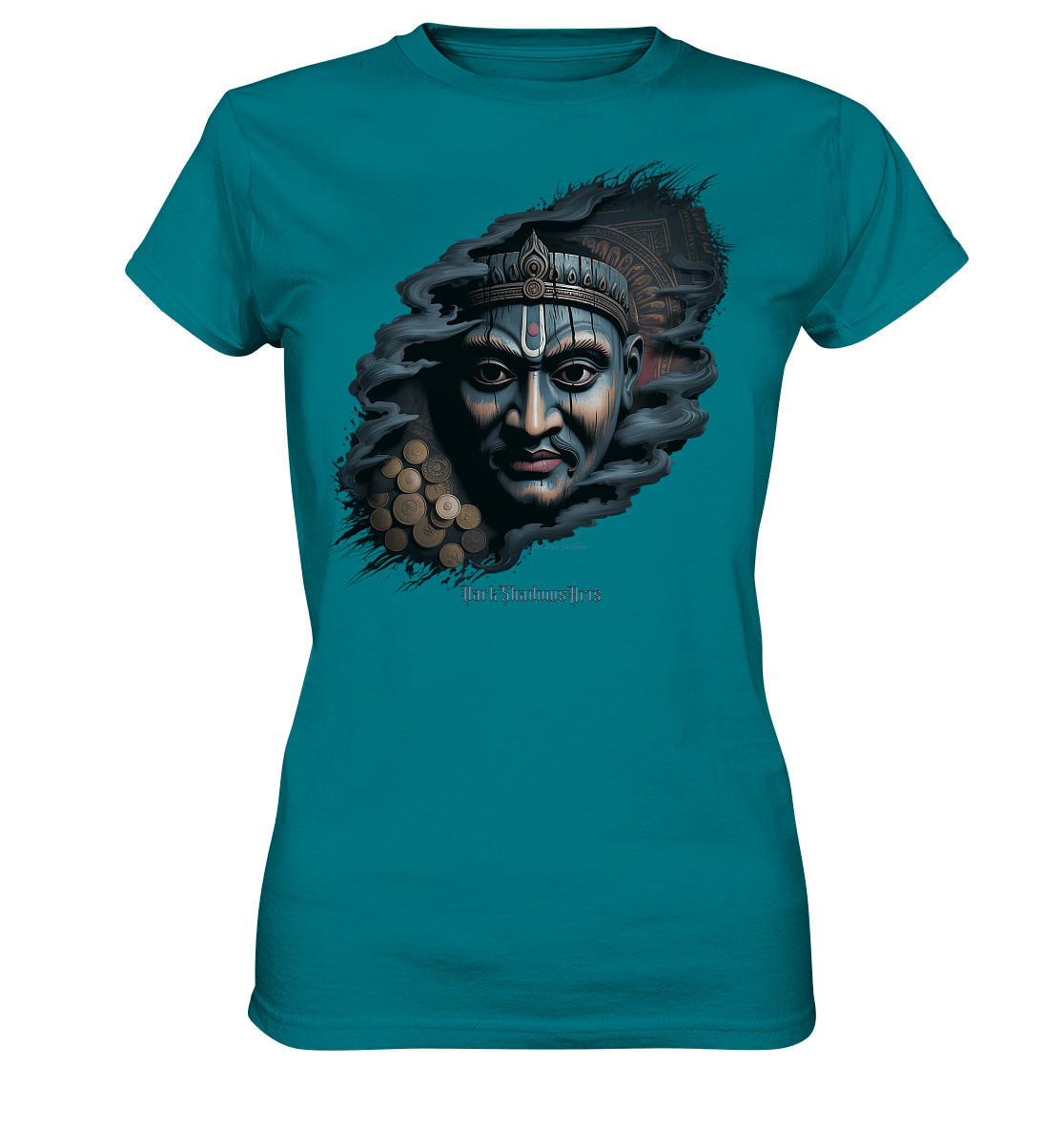 Shivas kosmische Offenbarung - Die ewige Macht des Zerstörers und Erschaffers - Ladies Premium Shirt | Lady - Shirts | Dark Shadows Arts