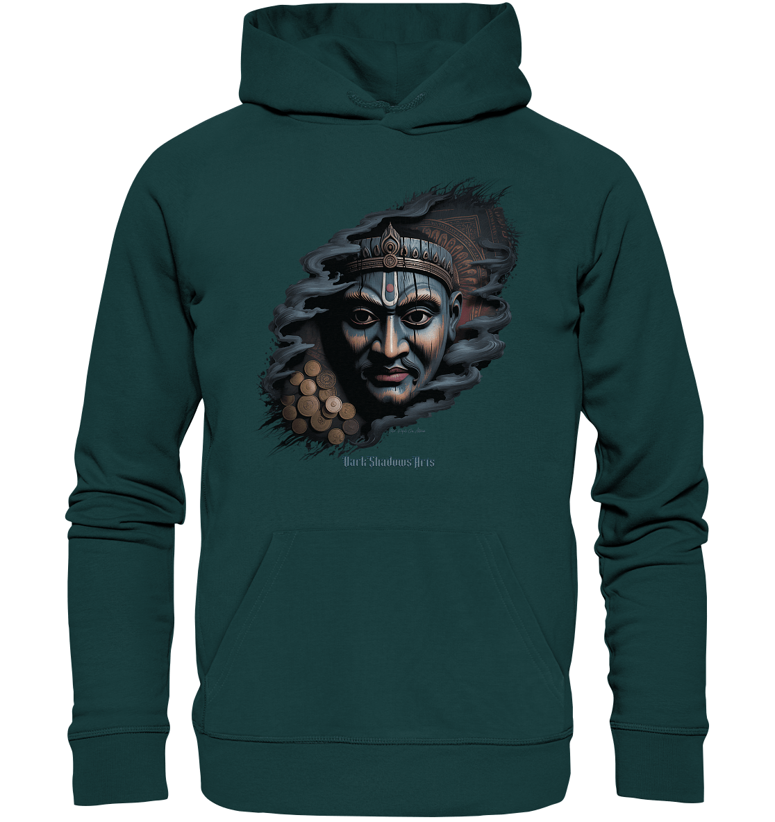 Shivas kosmische Offenbarung - Die ewige Macht des Zerstörers und Erschaffers - Organic Hoodie | Hoodies | Dark Shadows Arts