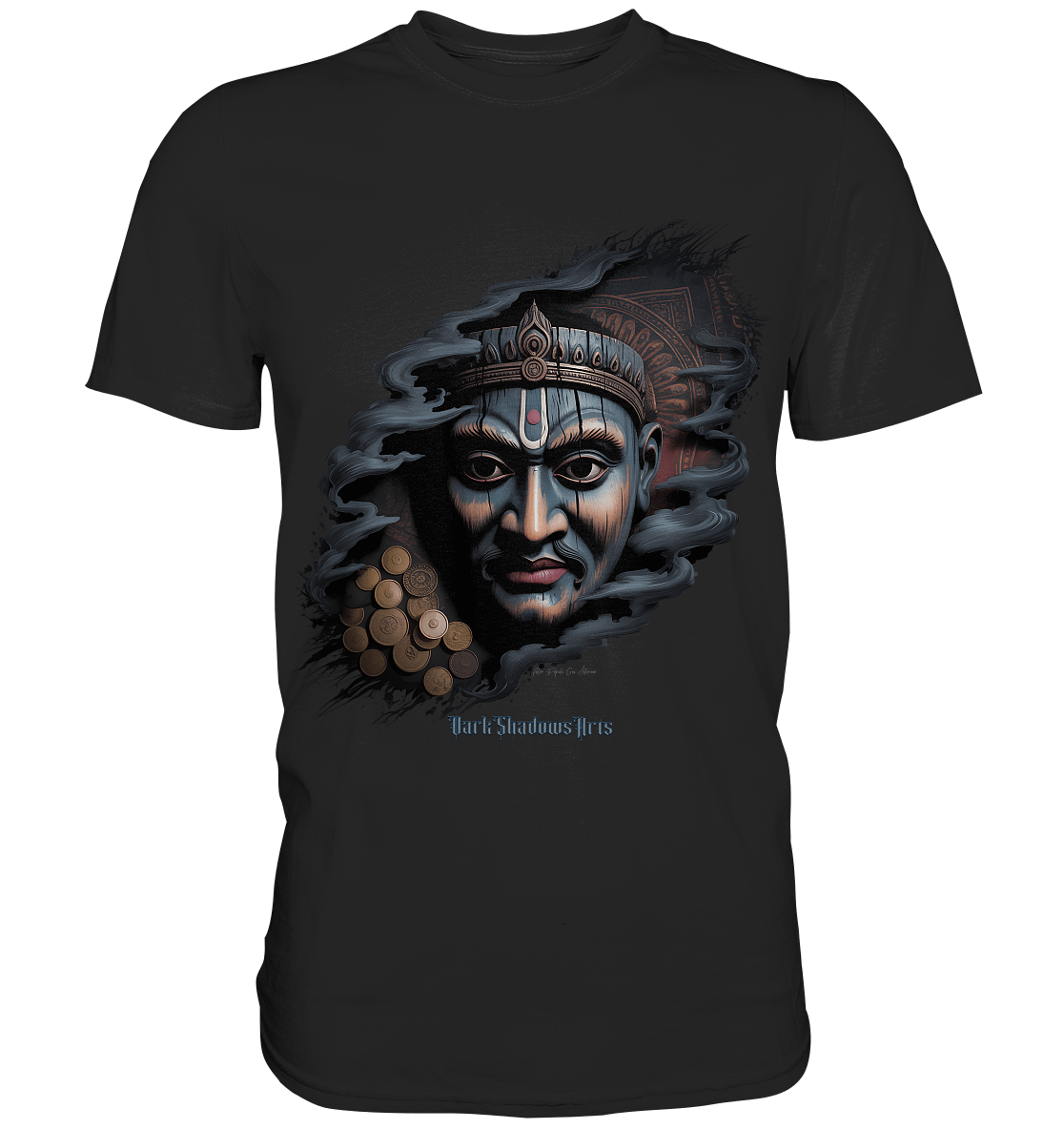 Shivas kosmische Offenbarung - Die ewige Macht des Zerstörers und Erschaffers - Premium Shirt | Unisex - Shirts | Dark Shadows Arts