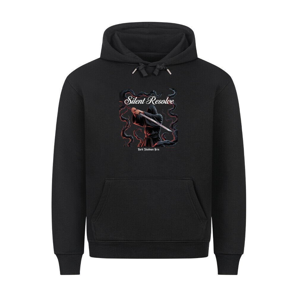 Silent Resolve – Schattenkrieger mit Runenklinge - HigherBlanks Premium Hoodie | Hoodie | Dark Shadows Arts