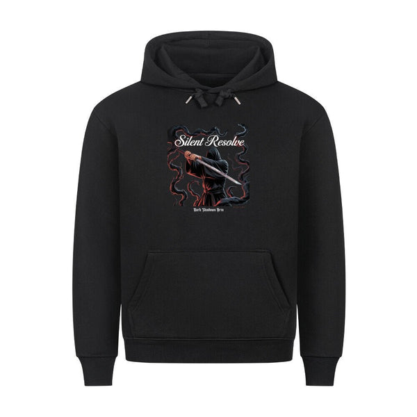 Silent Resolve – Schattenkrieger mit Runenklinge - HigherBlanks Premium Hoodie | Hoodie | Dark Shadows Arts