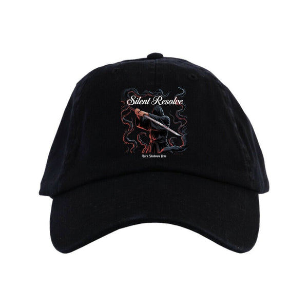 Silent Resolve – Schattenkrieger mit Runenklinge - Organic Cap | Cap | Dark Shadows Arts
