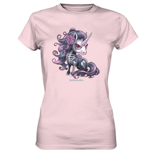 Skeletal Unicorn - Ladies Premium Shirt | Lady - Shirts | Dark Shadows Arts