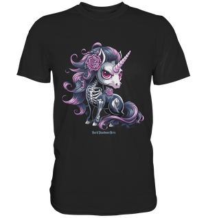 Skeletal Unicorn - Premium Shirt | Unisex - Shirts | Dark Shadows Arts