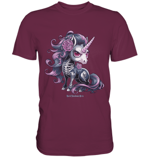Skeletal Unicorn - Premium Shirt | Unisex - Shirts | Dark Shadows Arts
