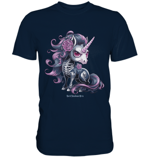 Skeletal Unicorn - Premium Shirt | Unisex - Shirts | Dark Shadows Arts
