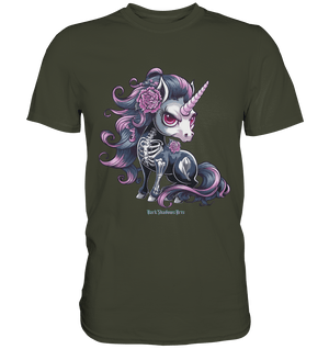 Skeletal Unicorn - Premium Shirt | Unisex - Shirts | Dark Shadows Arts