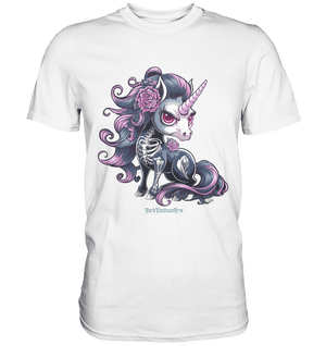 Skeletal Unicorn - Premium Shirt | Unisex - Shirts | Dark Shadows Arts