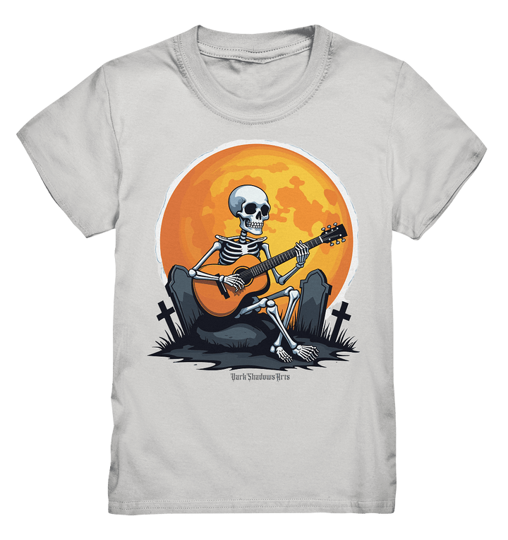 Skeleton Serenade - Kids Premium Shirt | Kids & Babys | Dark Shadows Arts