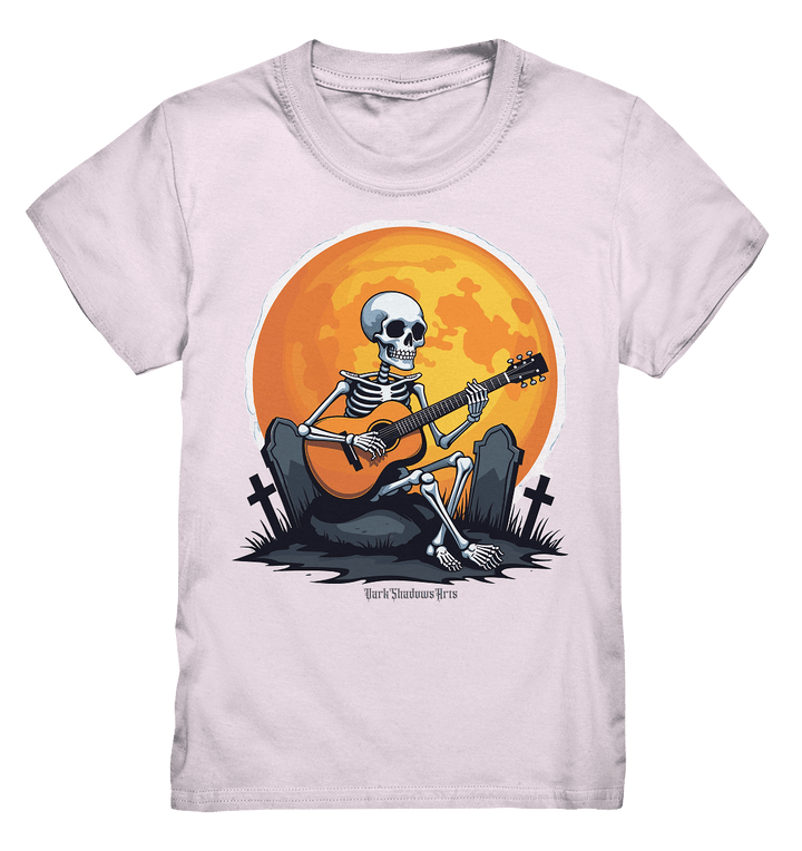 Skeleton Serenade - Kids Premium Shirt | Kids & Babys | Dark Shadows Arts