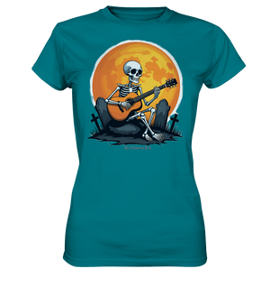 Skeleton Serenade - Ladies Premium Shirt | Lady - Shirts | Dark Shadows Arts