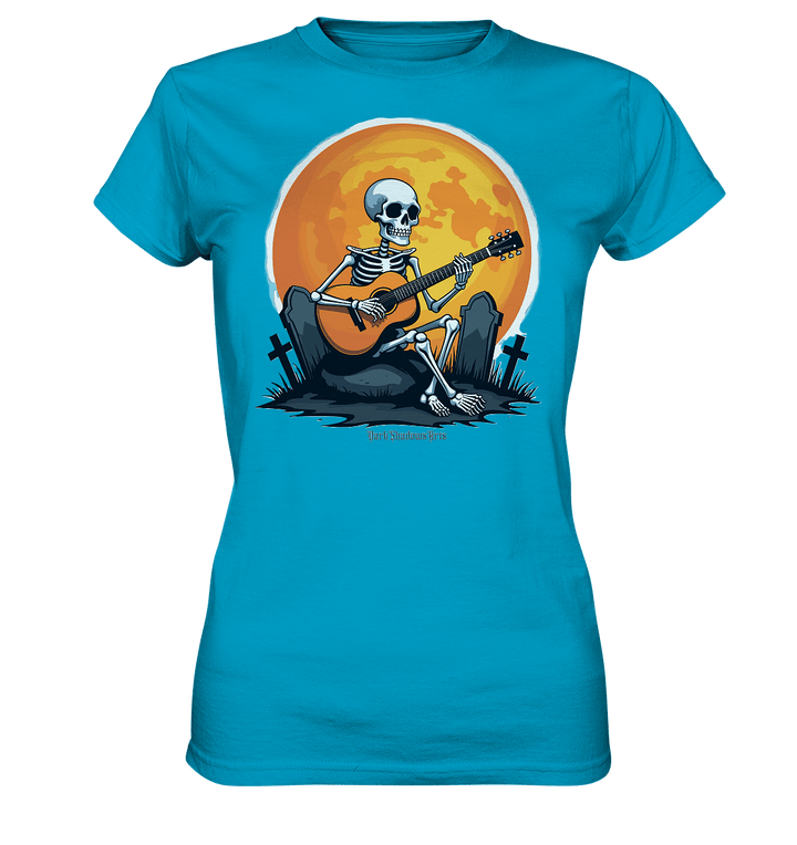 Skeleton Serenade - Ladies Premium Shirt | Lady - Shirts | Dark Shadows Arts