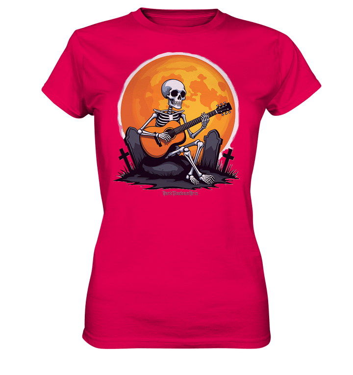 Skeleton Serenade - Ladies Premium Shirt | Lady - Shirts | Dark Shadows Arts