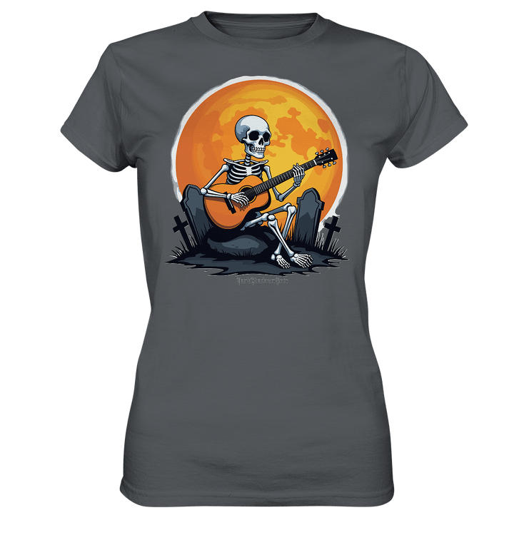 Skeleton Serenade - Ladies Premium Shirt | Lady - Shirts | Dark Shadows Arts