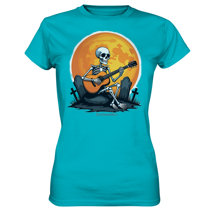 Skeleton Serenade - Ladies Premium Shirt | Lady - Shirts | Dark Shadows Arts