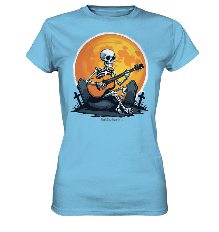 Skeleton Serenade - Ladies Premium Shirt | Lady - Shirts | Dark Shadows Arts