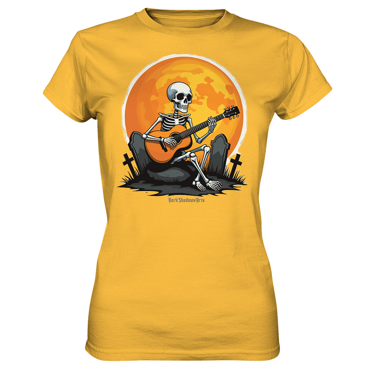 Skeleton Serenade - Ladies Premium Shirt | Lady - Shirts | Dark Shadows Arts