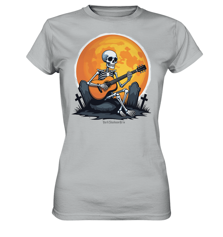 Skeleton Serenade - Ladies Premium Shirt | Lady - Shirts | Dark Shadows Arts