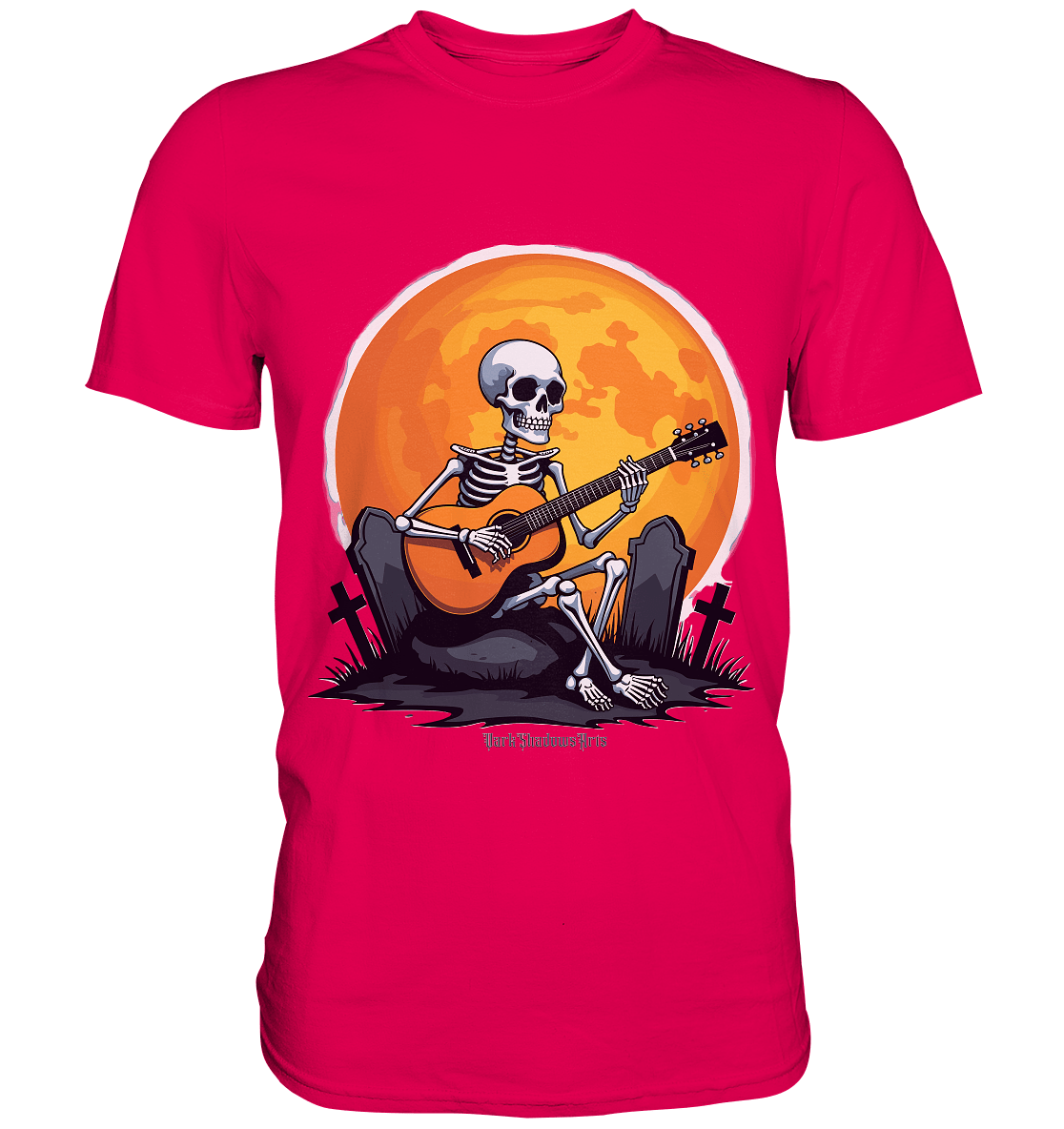 Skeleton Serenade - Premium Shirt | Unisex - Shirts | Dark Shadows Arts