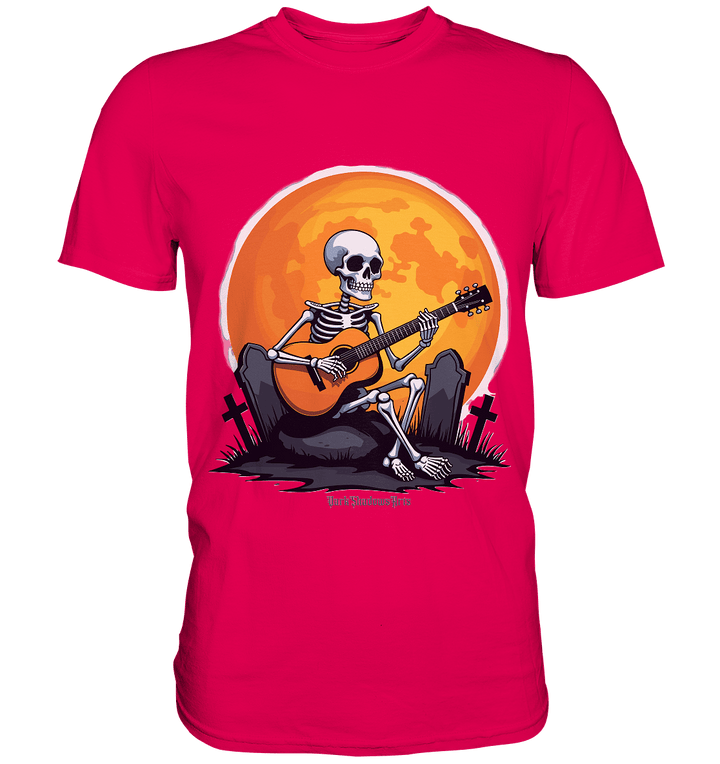 Skeleton Serenade - Premium Shirt | Unisex - Shirts | Dark Shadows Arts