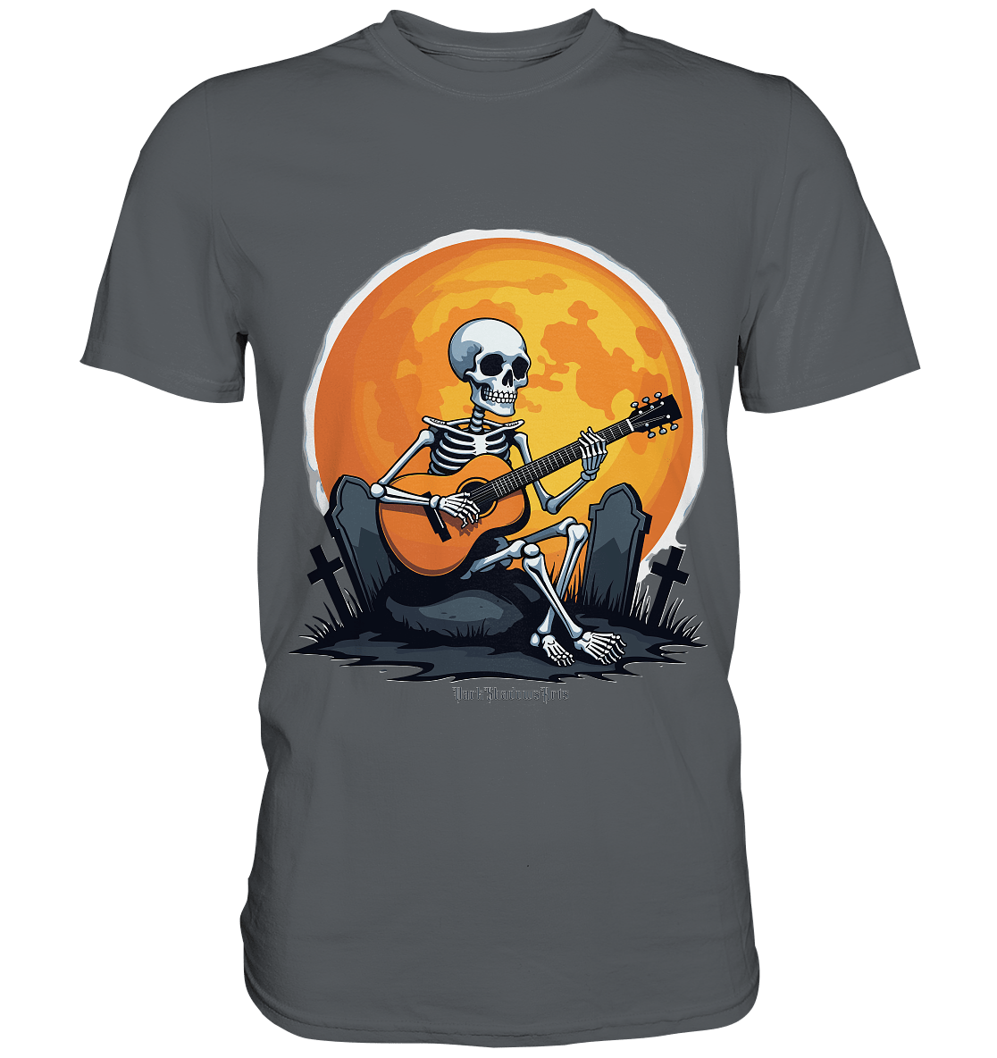 Skeleton Serenade - Premium Shirt | Unisex - Shirts | Dark Shadows Arts