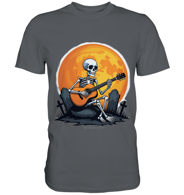 Skeleton Serenade - Premium Shirt | Unisex - Shirts | Dark Shadows Arts
