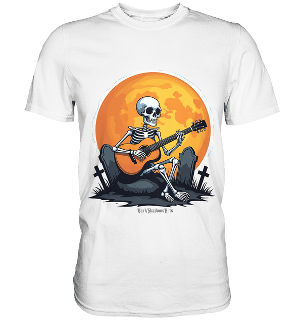 Skeleton Serenade - Premium Shirt | Unisex - Shirts | Dark Shadows Arts