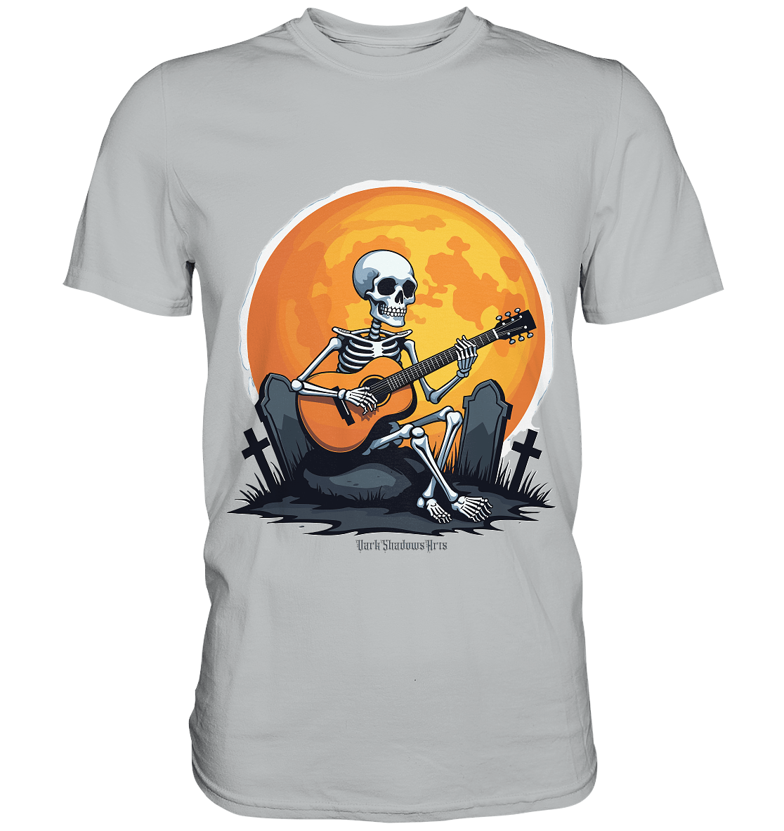 Skeleton Serenade - Premium Shirt | Unisex - Shirts | Dark Shadows Arts
