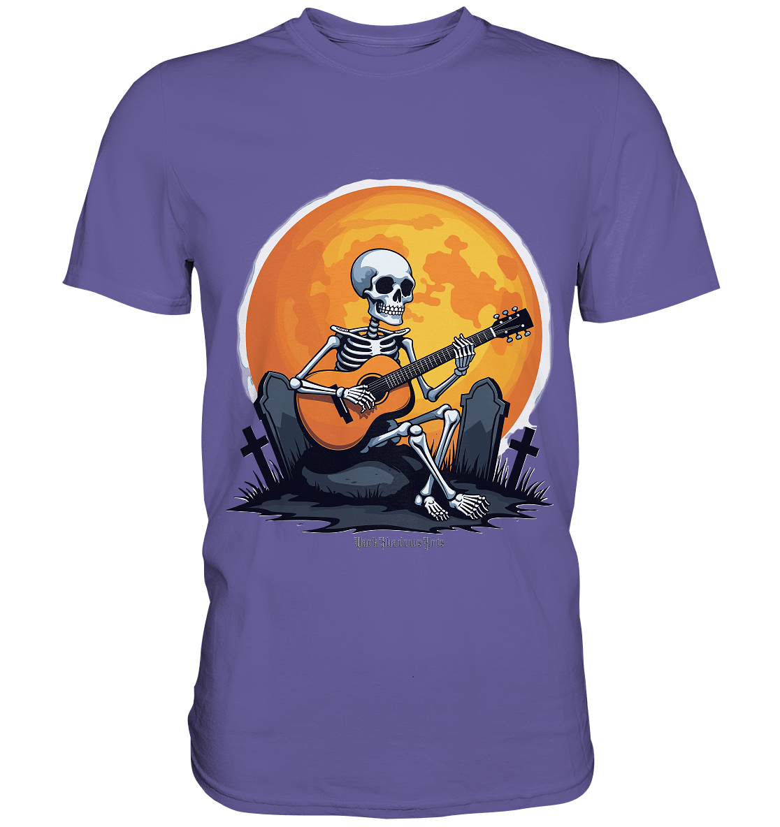 Skeleton Serenade - Premium Shirt | Unisex - Shirts | Dark Shadows Arts