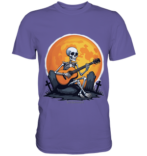 Skeleton Serenade - Premium Shirt | Unisex - Shirts | Dark Shadows Arts