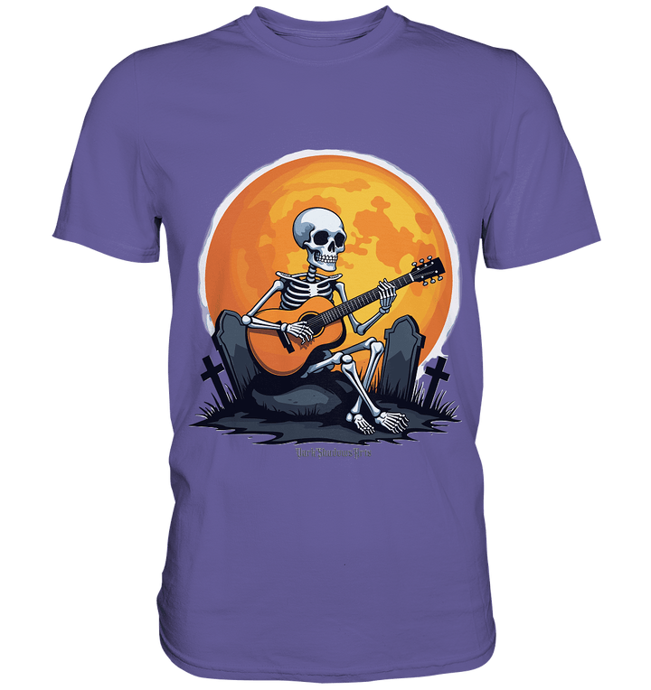 Skeleton Serenade - Premium Shirt | Unisex - Shirts | Dark Shadows Arts