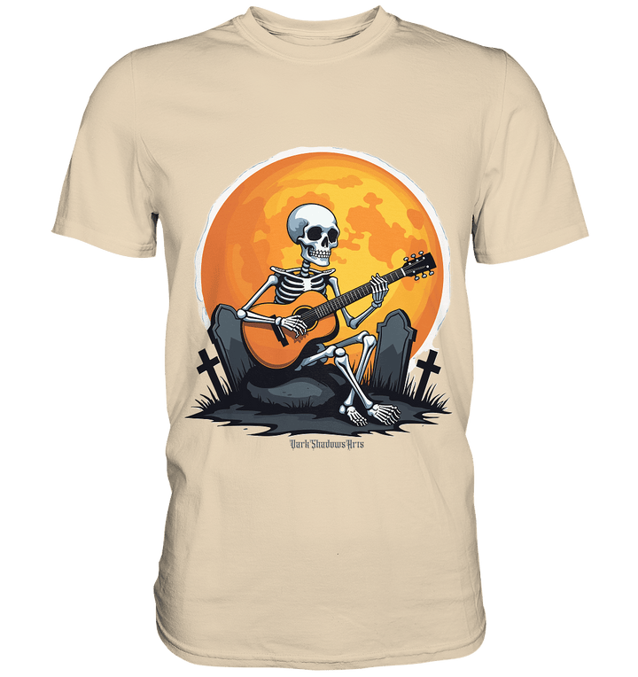 Skeleton Serenade - Premium Shirt | Unisex - Shirts | Dark Shadows Arts