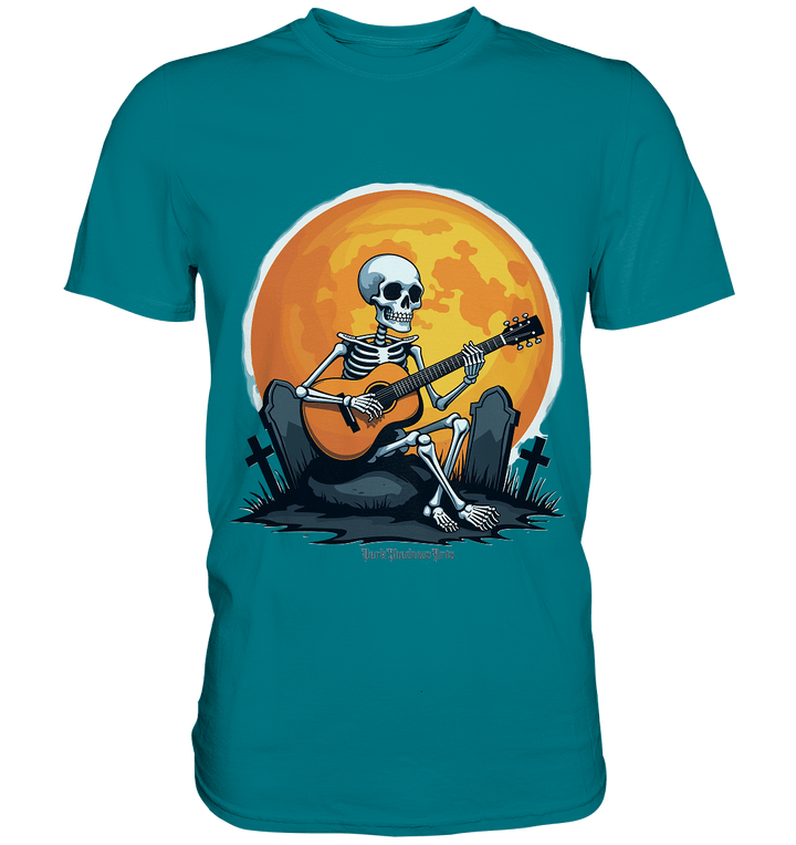 Skeleton Serenade - Premium Shirt | Unisex - Shirts | Dark Shadows Arts